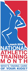 National Athletic Training Month 2008 Logo