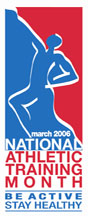 2006 National Athletic Training Month Logo