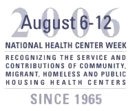 National Health Center Week Graphic