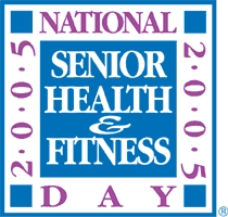 National Senior Health and Fitness Day Logo