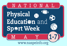 National Physical Education and Sport Week Graphic