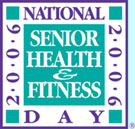 National Senior Health & Fitness Day Graphic