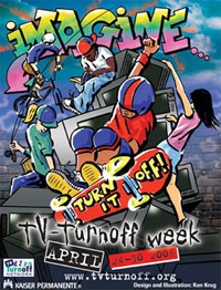 TV-Turnoff Week 2006 Poster