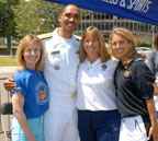 Photo of Melissa Johnson, Dr. John Agwunobi, Dr. Dot Richardson and Denise Austin