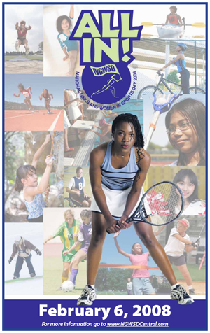 National Girls and Women in Sports Day 2008 Poster