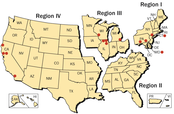 Power Reactor Sites