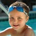 Photo of a child in a swimming pool