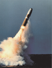 The Navy Test Fires a Submarine Launched Ballistic Missile