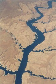 satellite image of the Colorado River