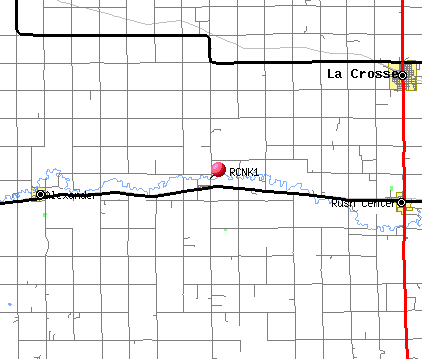 Walnut Creek at Nekoma location map