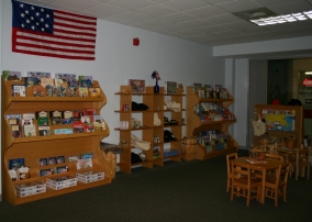 The bookstore at the Visitor Center