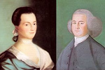 Abigail Adams and John Adams by Benjamin Blythe