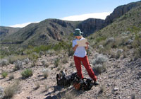 Always be prepared for the heat when hiking in Big Bend