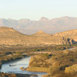 View from the Rio Grande Village Nature Trail.