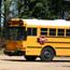 School bus arriving at Jamestown