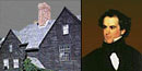House of the Seven Gables and Nathaniel Hawthorne portrait