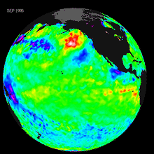 Global Sea Surface Temperature Data - 09/1993