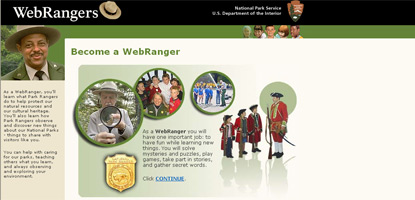 Learn all about national parks by becoming a WebRanger!