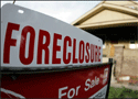 A picture of a foreclosure sign.