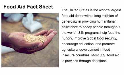 food aid fact