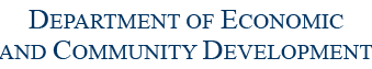 State of Connecticut Department of Economic and Community Development