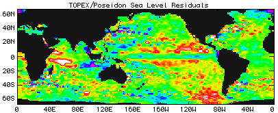 Global Sea Surface Height Data - 03/1995