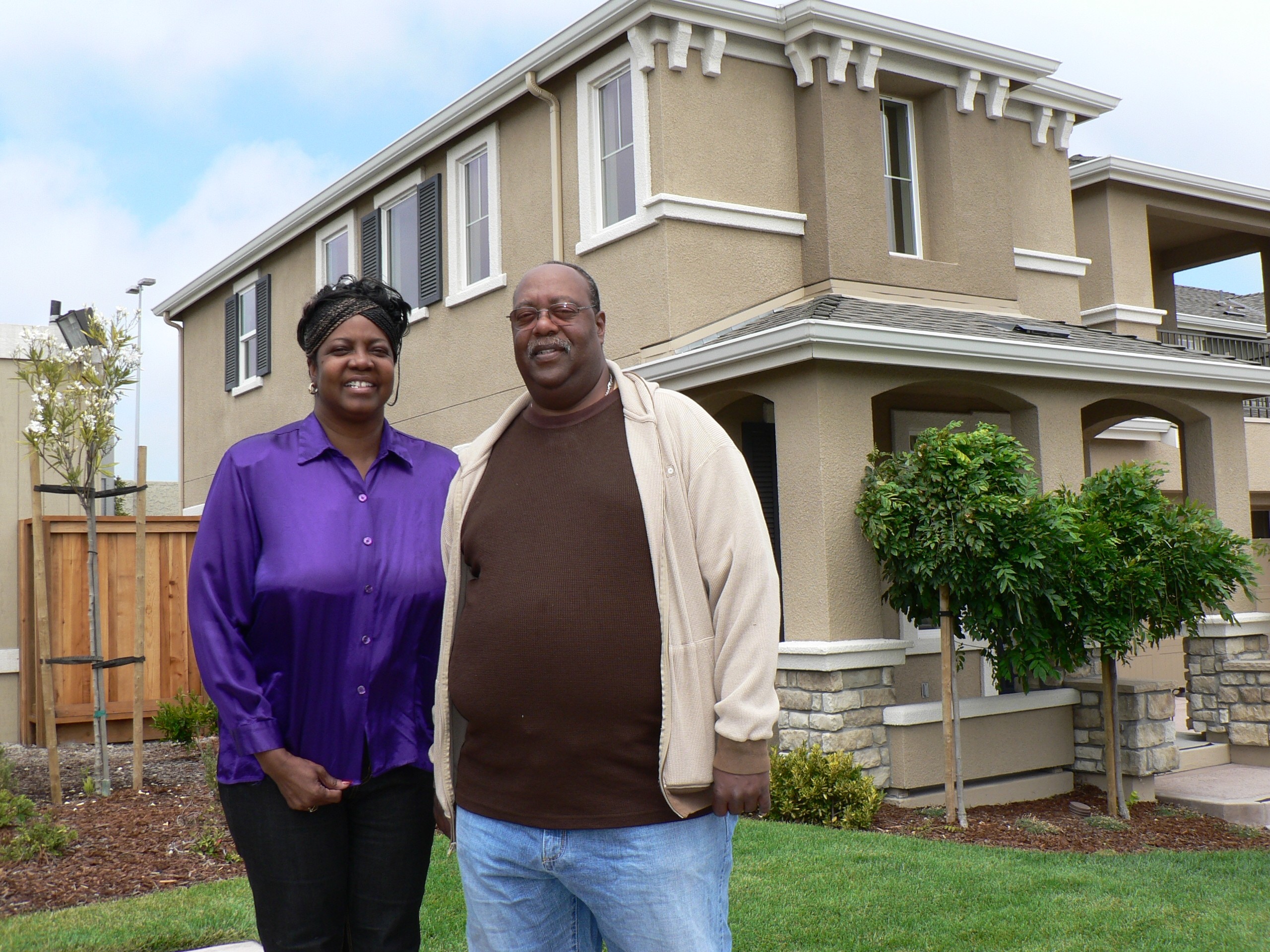 La familia Daglow y su vivienda