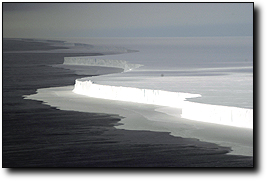  Enormous Antarctic Icebergs.