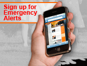 Sign up for Emergency Alerts