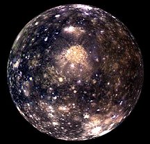 Galileo image of Callisto