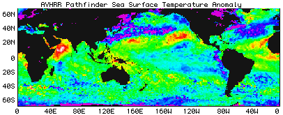 Global Sea Surface Temperature Data - 05/1996