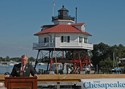 Hoyer speaking at the Calvert Marine Museum