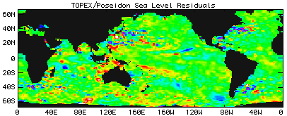 Global Sea Surface Height Data - 08/1996