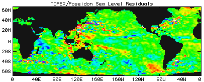 Global Sea Surface Height Data - 07/1996