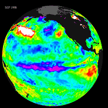 Global Sea Surface Temperature Data - 09/1998