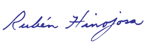 Congressman Hinojosa signature