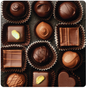photo of assorted chocolates