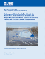 Hydrologic and Water-Quality Conditions in the Kansas River, Northeast Kansas, November 2001-August 2002, and Simulation of Ammonia Assimilative Capacity and Bacteria Transport During Low Flow