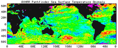 Global Sea Surface Temperature Data - 03/2003