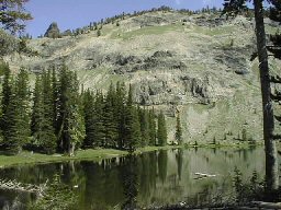 Photo of High Lake in the Strawberry Mountain Wilderness