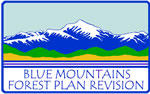 Blue Mountains Forest Plan Revision logo