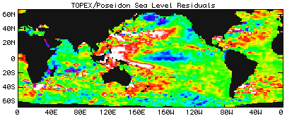 Global Sea Surface Height Data - 02/2001