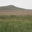 Out of the green prairie of South Dakota, Spirit Mound rises gently.