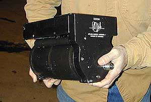 The Applied Physics Laboratory DIDSON (Dual-Frequency Identification Sonar) camera. 