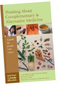 Cover of Thinking About Complementary and Alternative Medicine