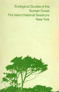 Cover of booklet, Ecological Studies of the Sunken Forest, Fire Island National Seashore, New York.