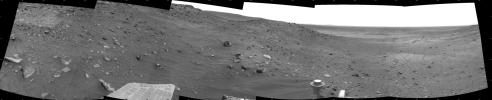 View Ahead After Spirit's Sol 1861 Drive