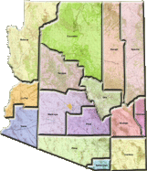 Arizona Map County Emergency Management