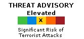 Threat advisory level elevated