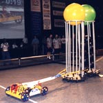 Student-built robots, 2001 Regional Conference in L.A.